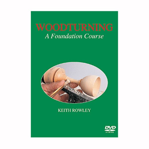 product: Fox Chapel Woodturning: A Foundation Course - DVD shown