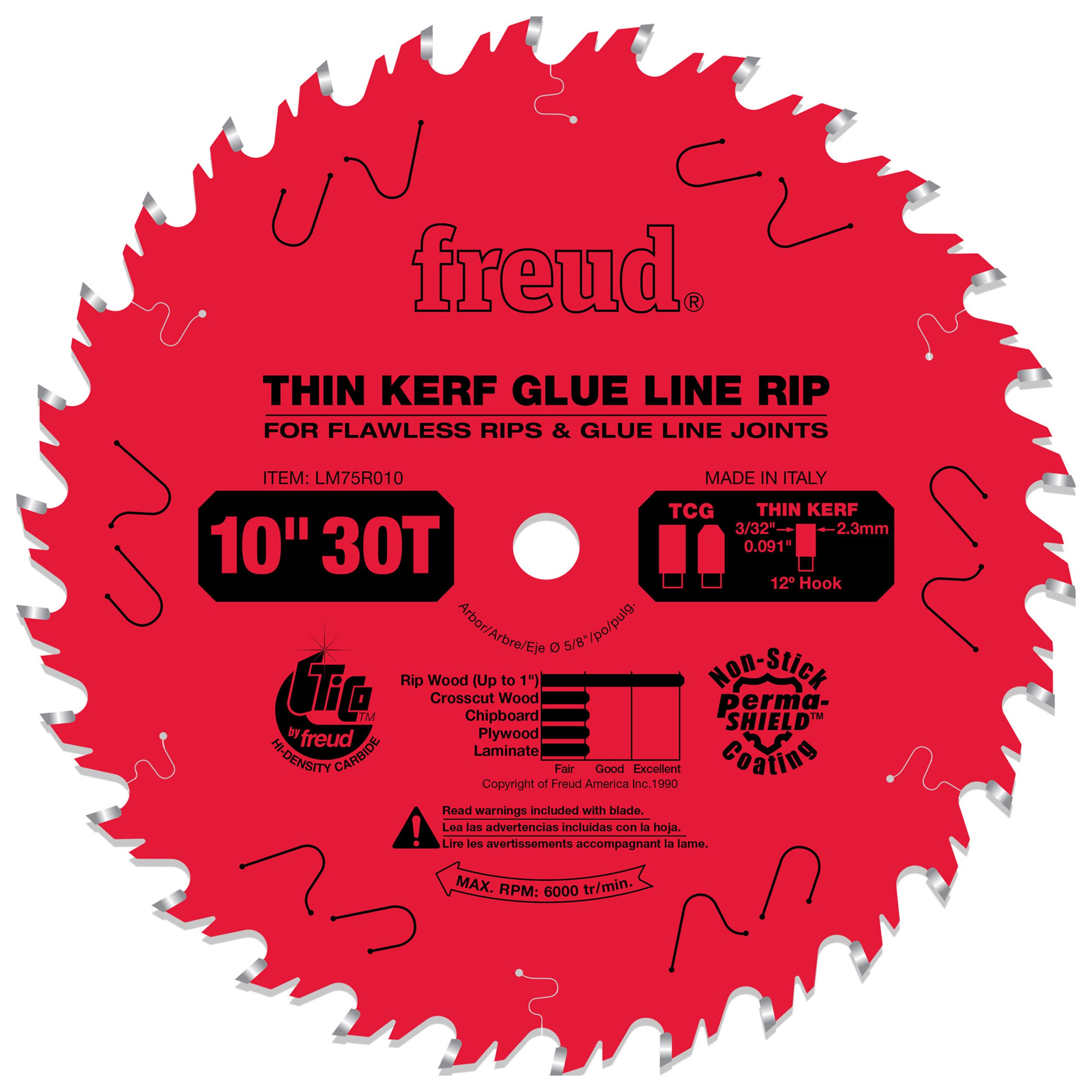product: Freud LM75R010 Glue Line Ripping Saw Blade 10