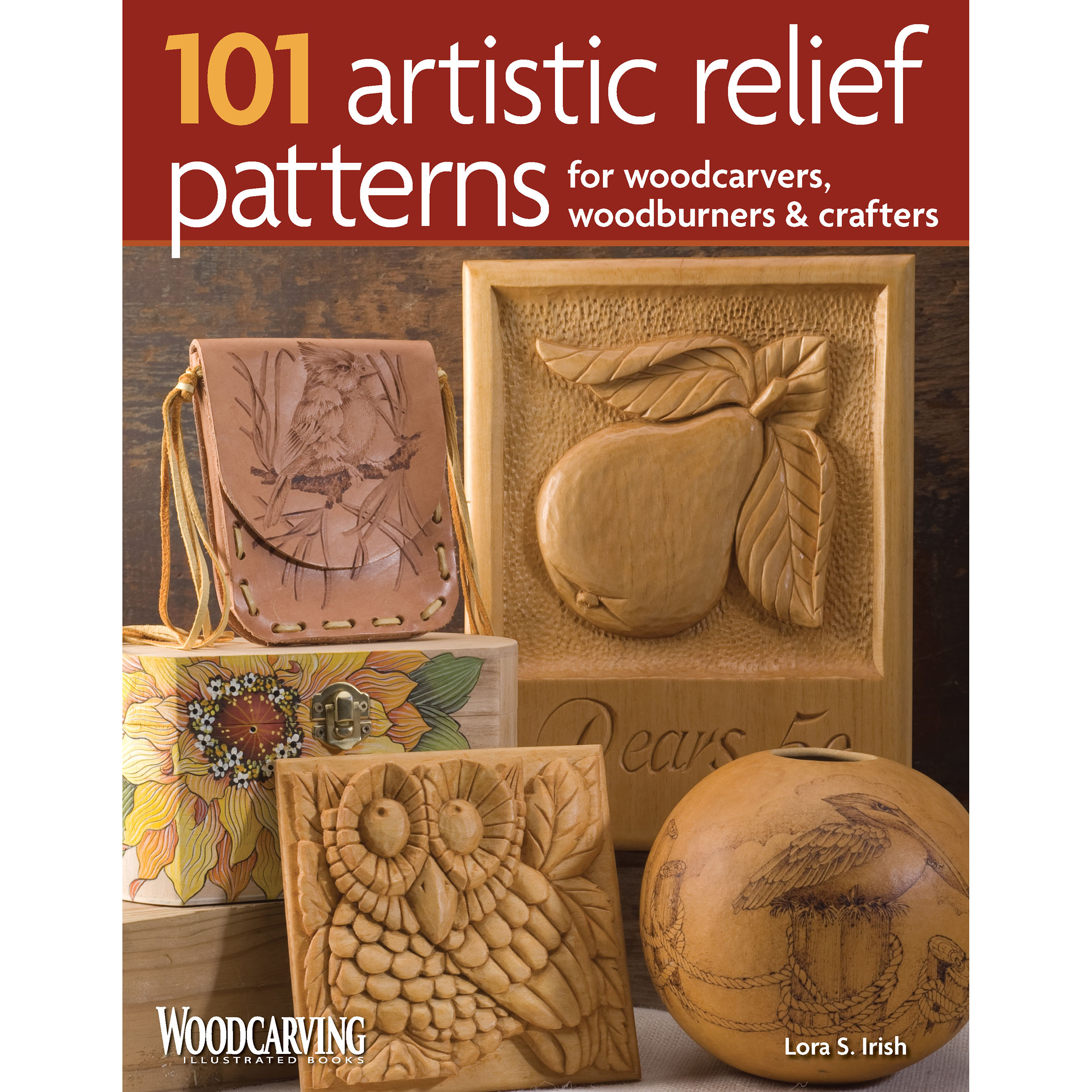 product: Fox Chapel 101 Artistic Relief Patterns for Woodcarvers, Woodburners and Crafters shown