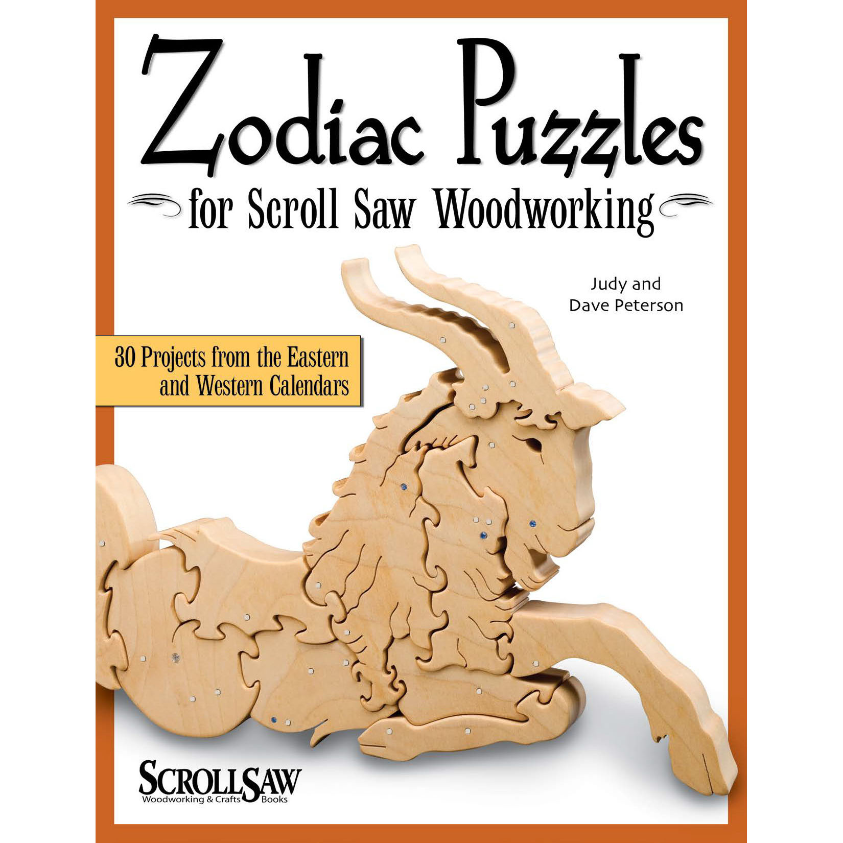 product: Fox Chapel Zodiac Puzzles for Scroll Saw Woodworking shown