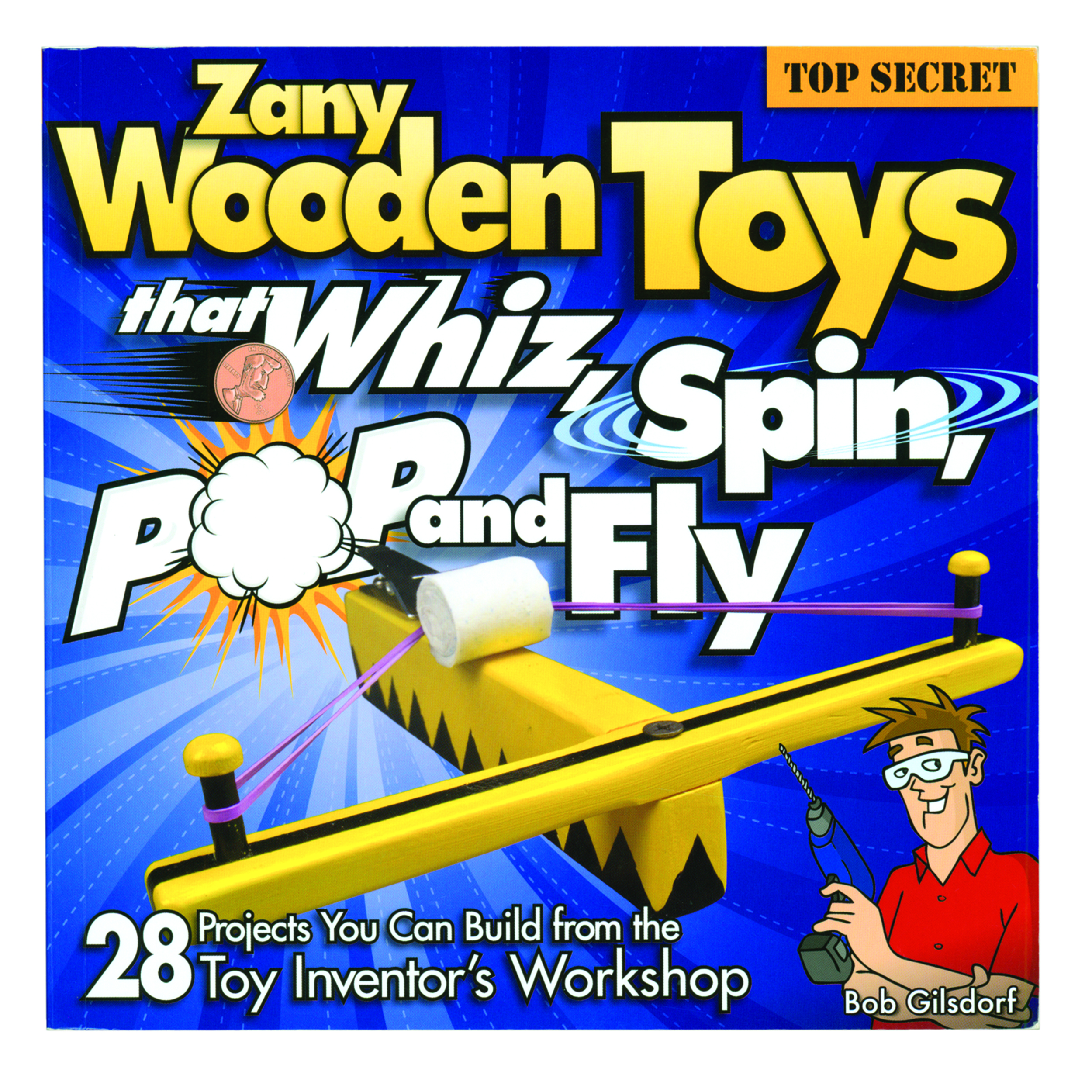 Zany Wooden Toys That Whiz, Spin, Pop And Fly