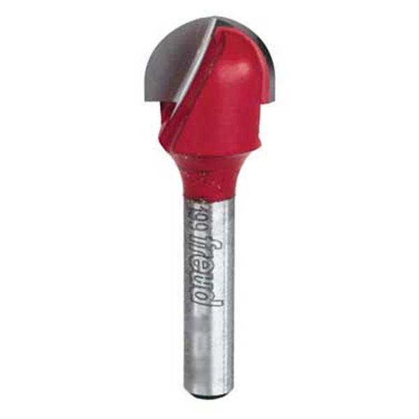 18-508 Round Nose Router Bit With Top Bearing 1/2"d 1/4"sh