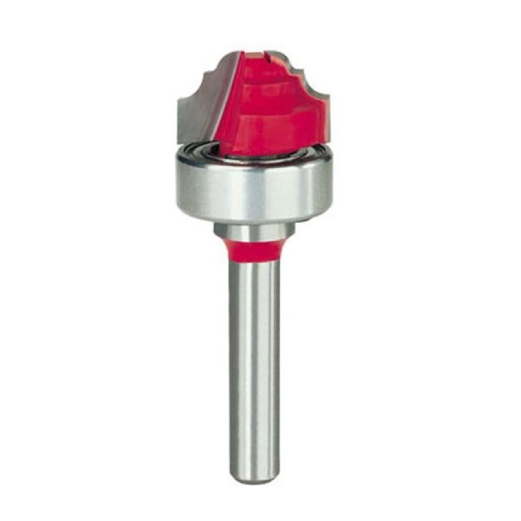 39-502 Classical Cove And Bead Groove Router Bit With Top Bearing 1/4" Sh 3/4" D 7/16" Cl