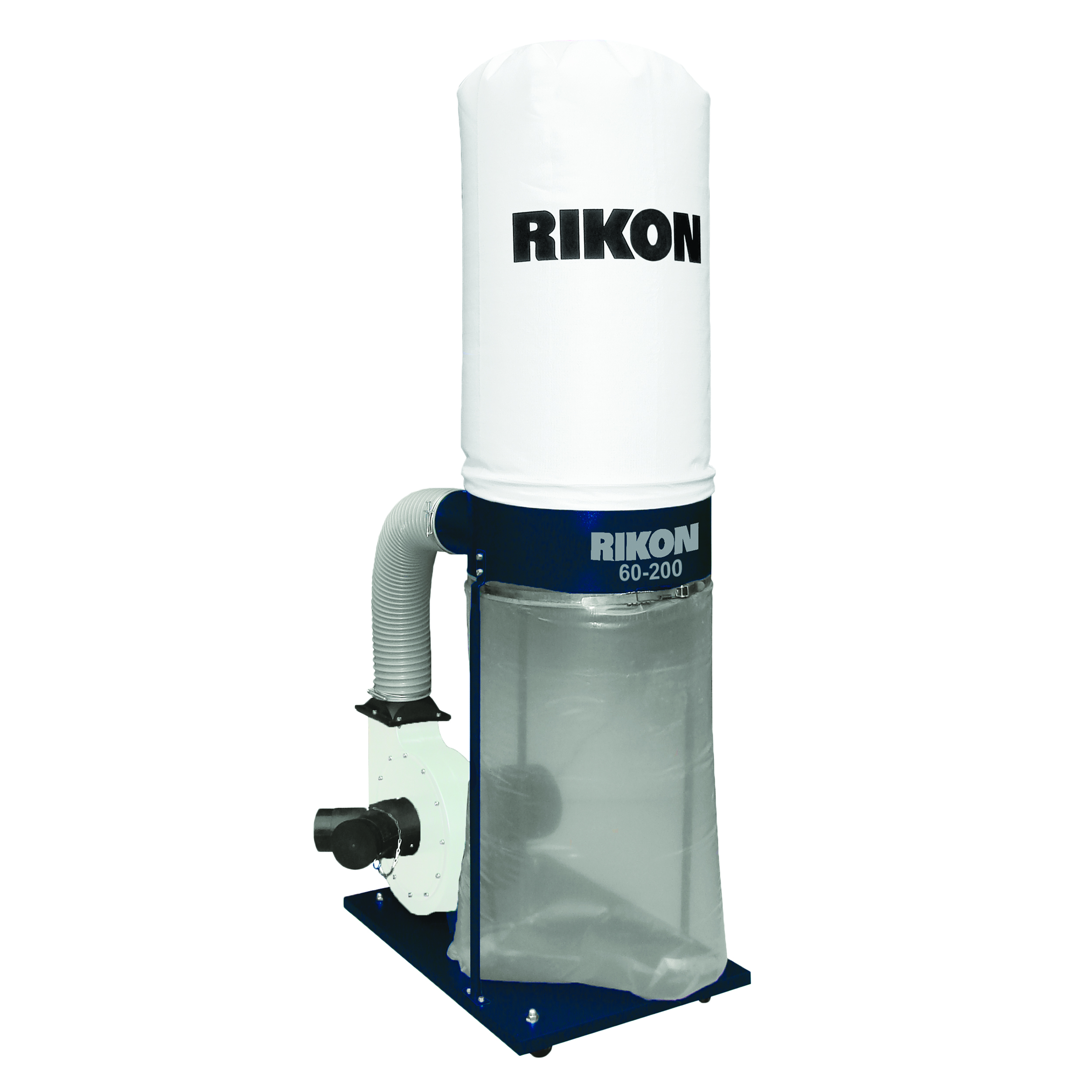 product: RIKON Dust Collector - 2 HP - 5 Micron Bag shown