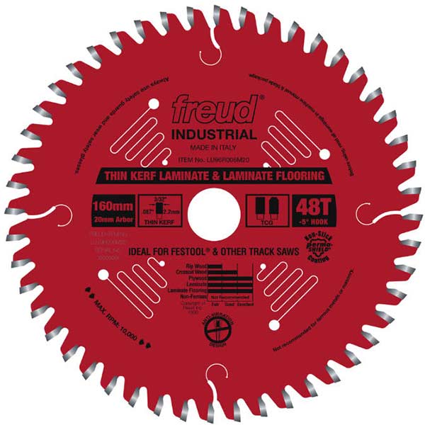 Thin Kerf Double Sided Melamine Track Saw Blade