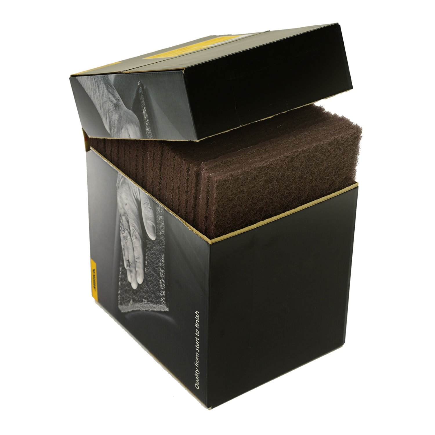 Mirlon 6" X 9" Scuff Pad (gray), 1500 Grit , 20/box