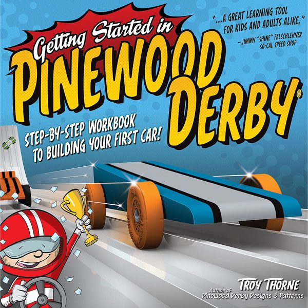 product: Fox Chapel Getting Started in Pinewood Derby shown