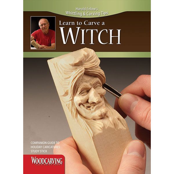 Learn To Carve Holiday Caricatures Study Stick Kit