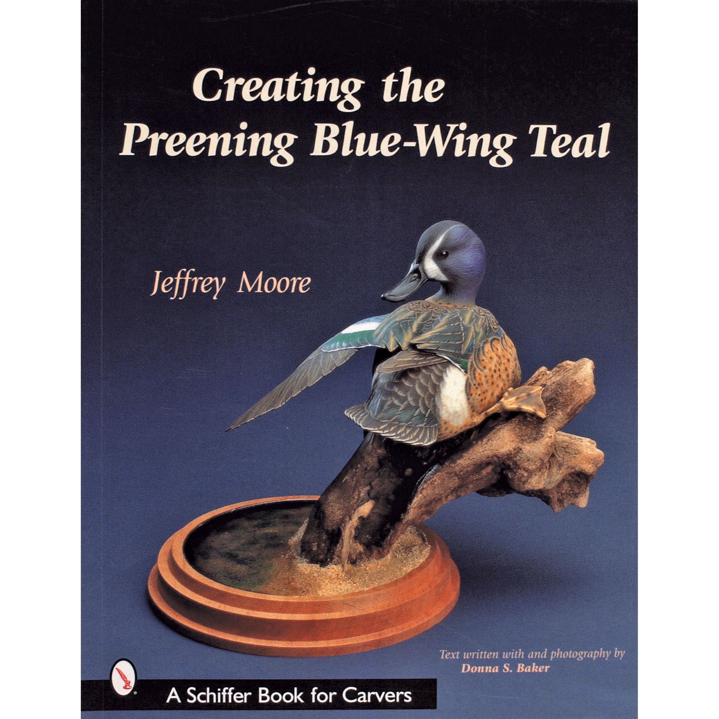 Creating The Preening Blue-wing Teal