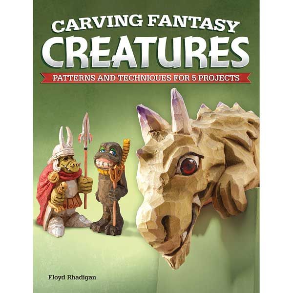 product: Fox Chapel Carving Fantasy Creatures shown