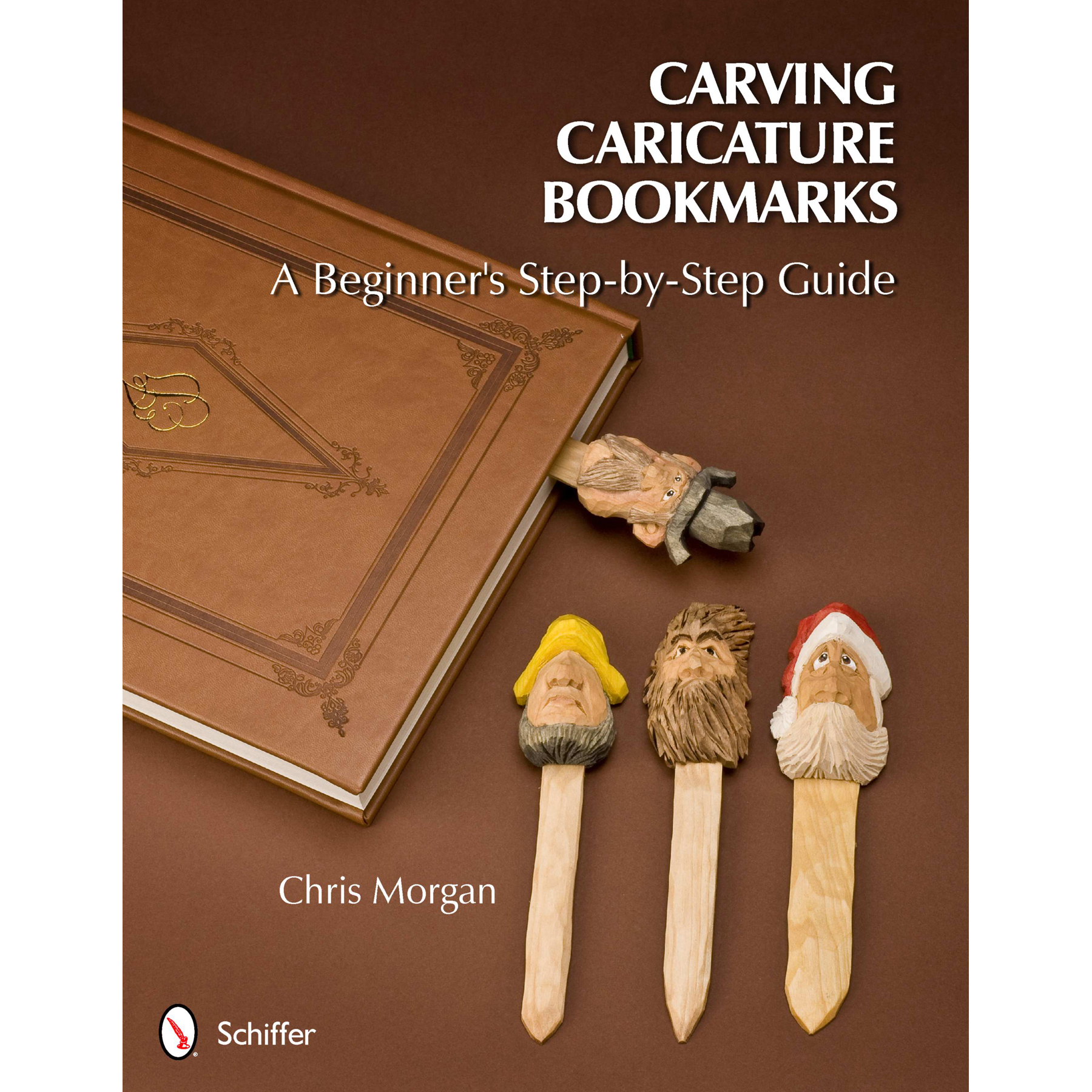 product: Schiffer Publishing Ltd Carving Caricature Bookmarks shown