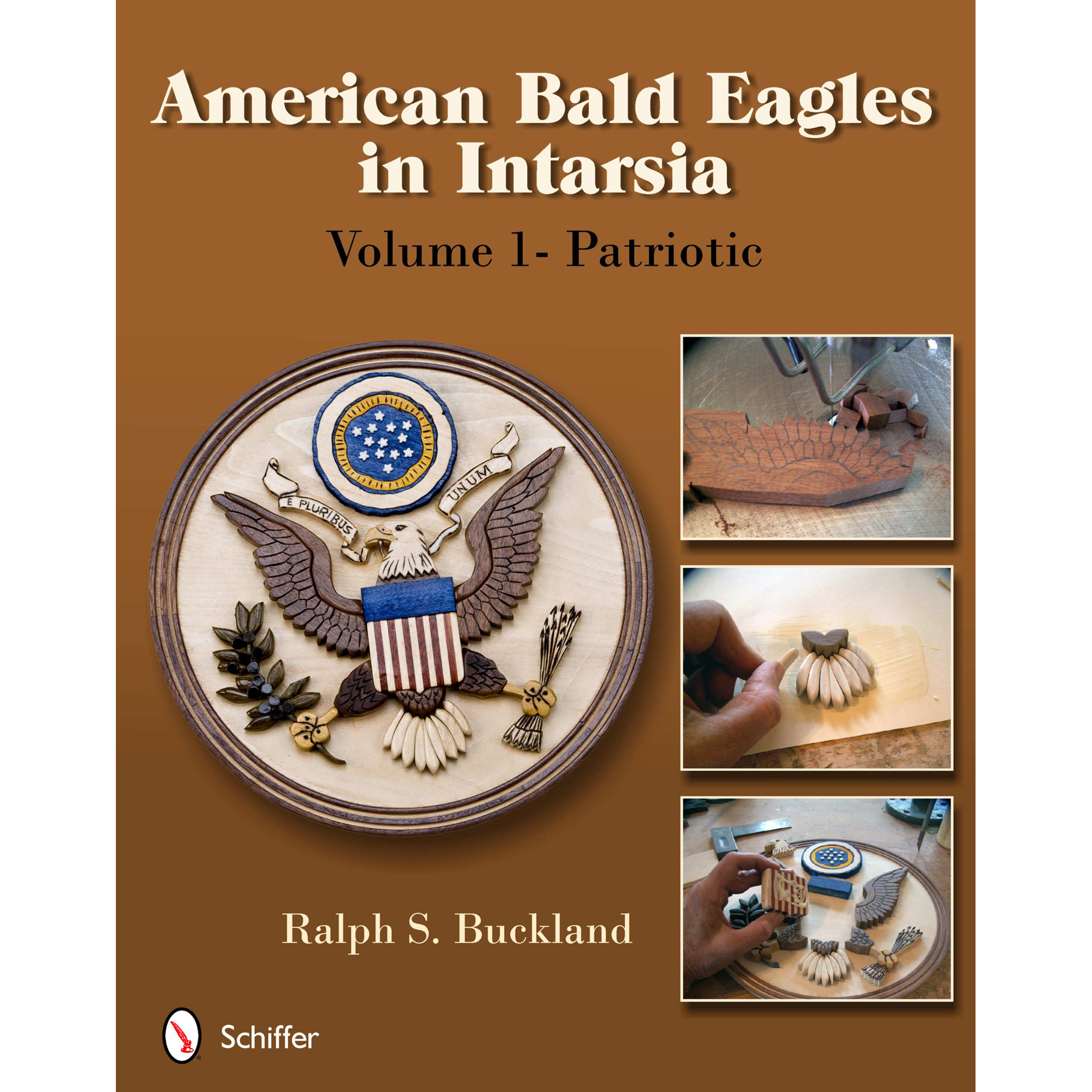 product: Schiffer Publishing Ltd American Bald Eagles in Intarsia: Volume 1 - Patriotic shown