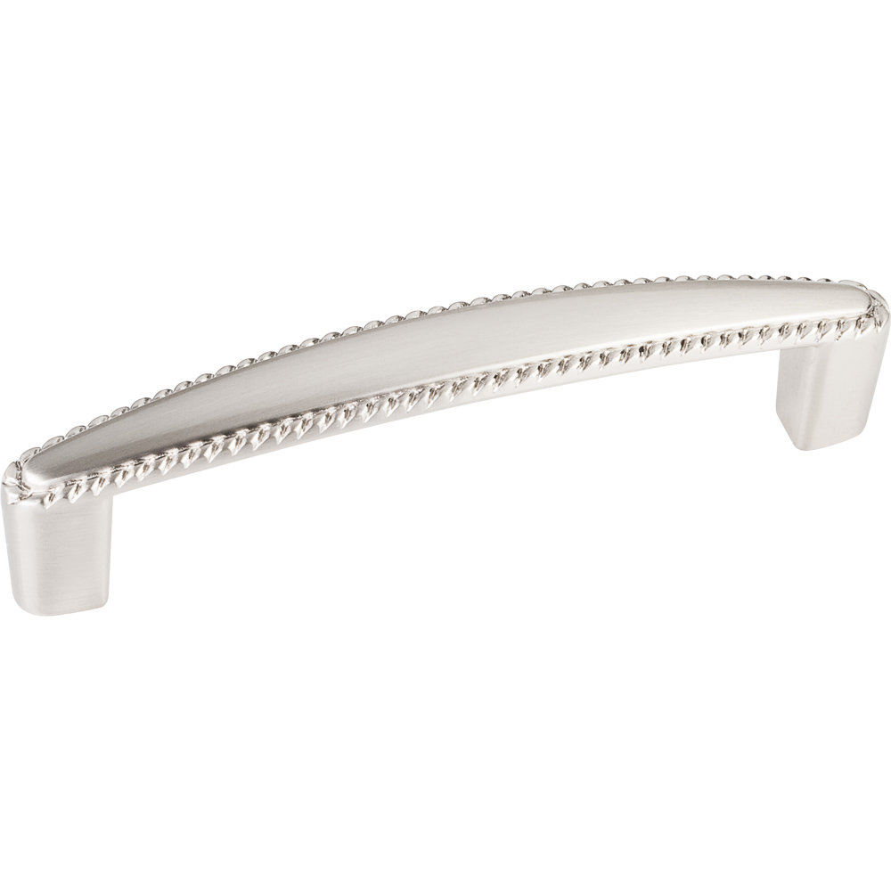 product: Hardware Resources Lindos Pull, 96 mm C/C, Satin Nickel shown