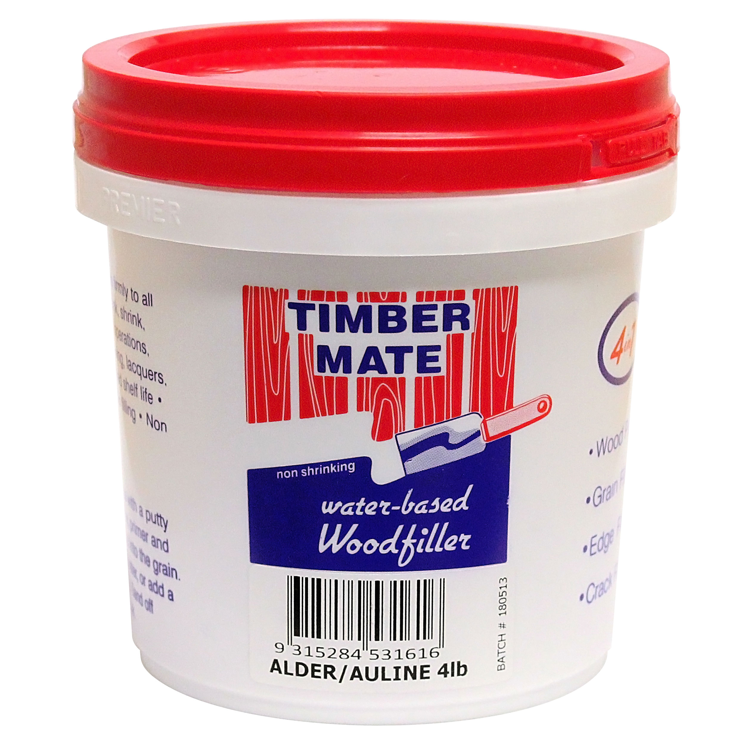Wood Filler Water Based 4lb Alder