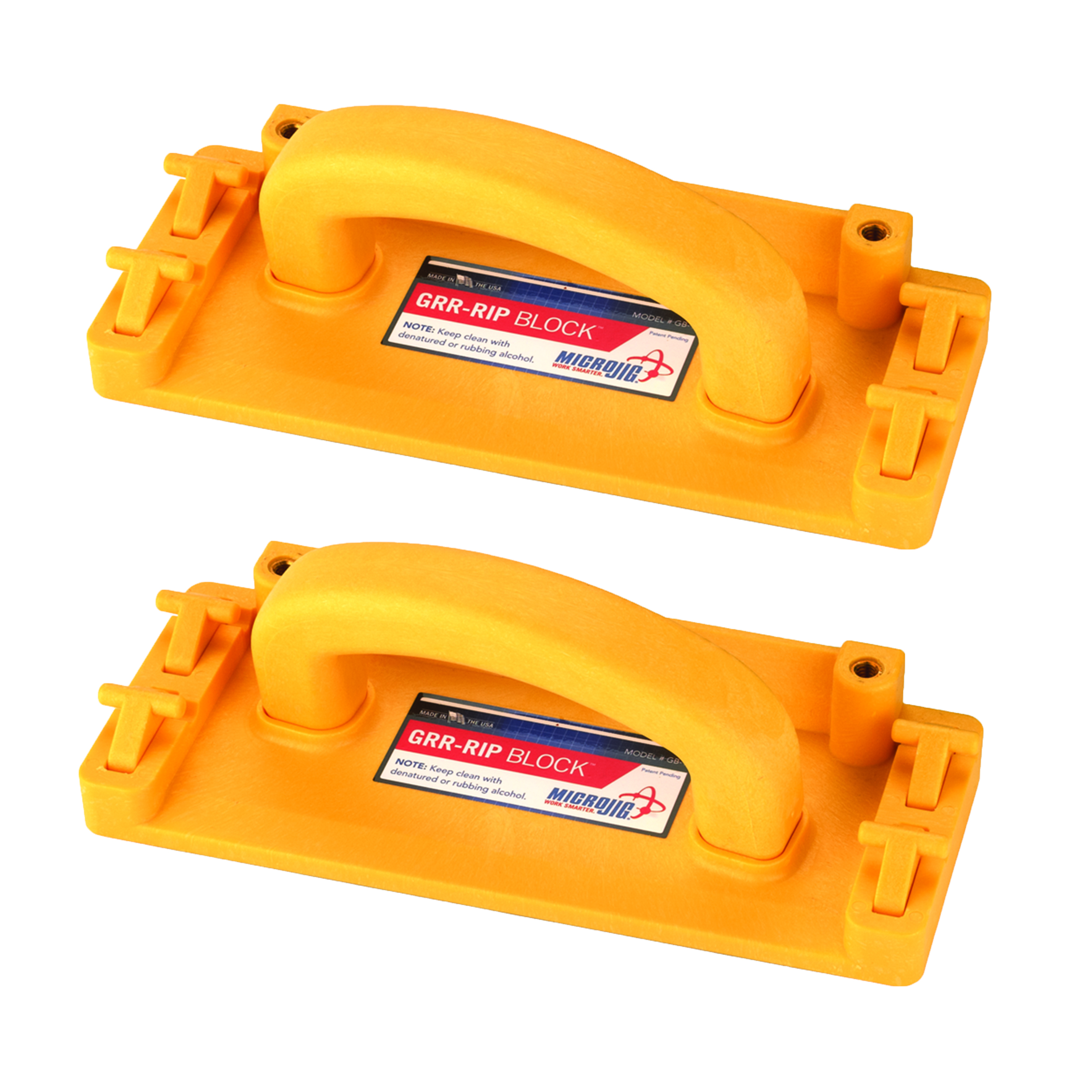 product: Microjig Grr-rip Block Model GB-1 Pair shown