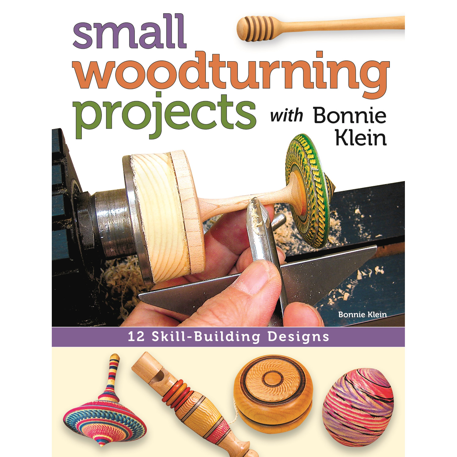 product: Fox Chapel Small Woodturning Projects with Bonnie Klein shown