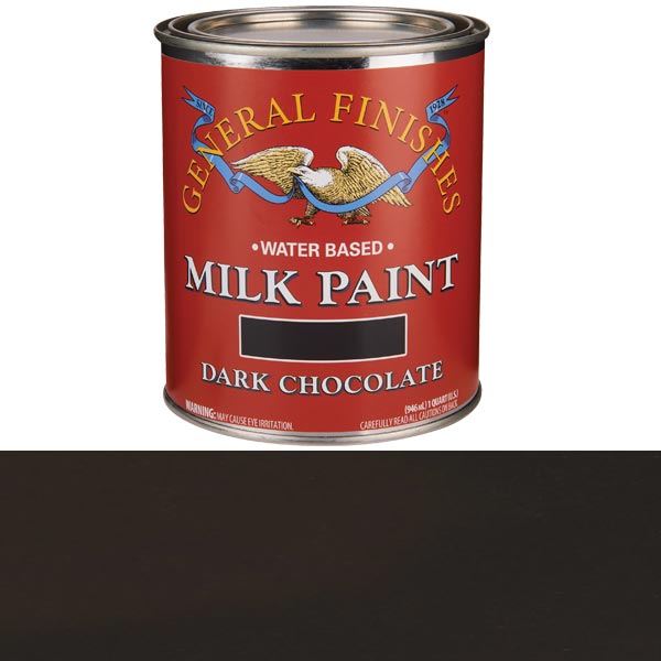 Dark Chocolate Milk Paint Quart