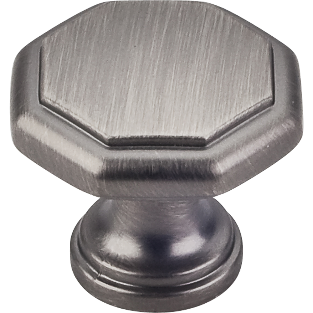 product: Hardware Resources Drake Flat Top Geometric Knob, 1-3/16