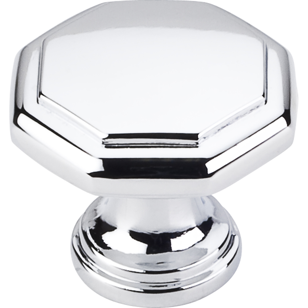 product: Hardware Resources Drake Flat Top Geometric Knob, 1-3/16