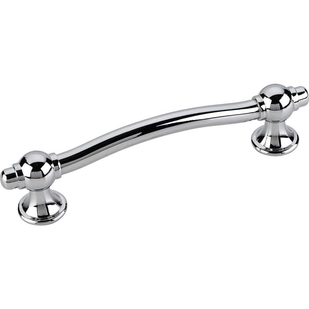 product: Hardware Resources Syracuse Pull, 96 mm C/C, Polished Chrome shown