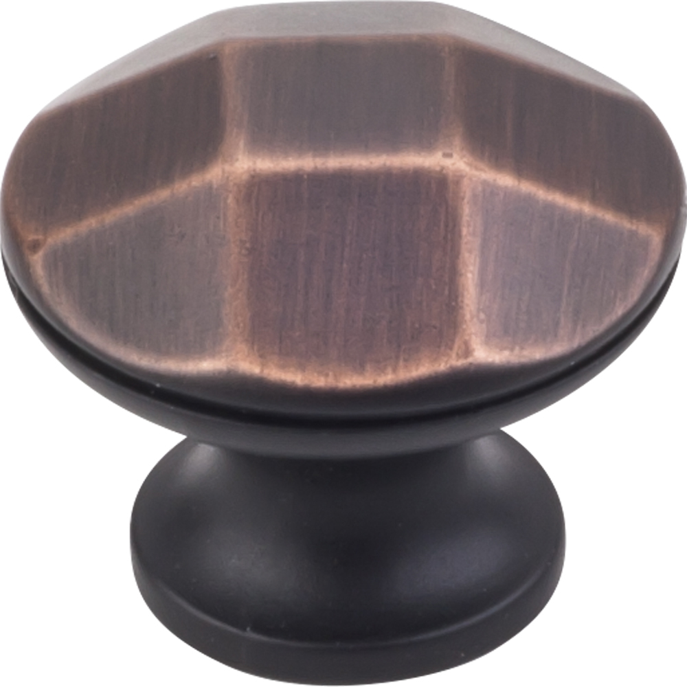 product: Hardware Resources Drake Faceted Geometric Knob, 1-3/16