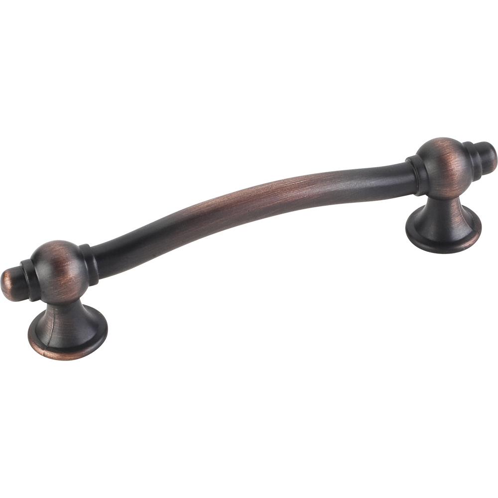 product: Hardware Resources Syracuse Pull, 96 mm C/C, Brushed Oil Rubbed Bronze shown