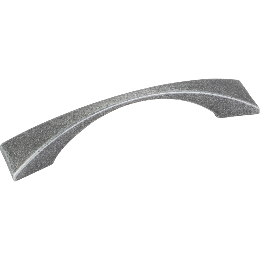 product: Hardware Resources Glendale Pull, 96 mm C/C, Distressed Antique Silver shown