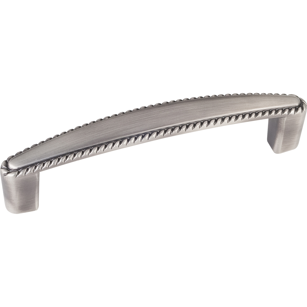product: Hardware Resources Lindos Pull, 96 mm C/C, Brushed Pewter shown