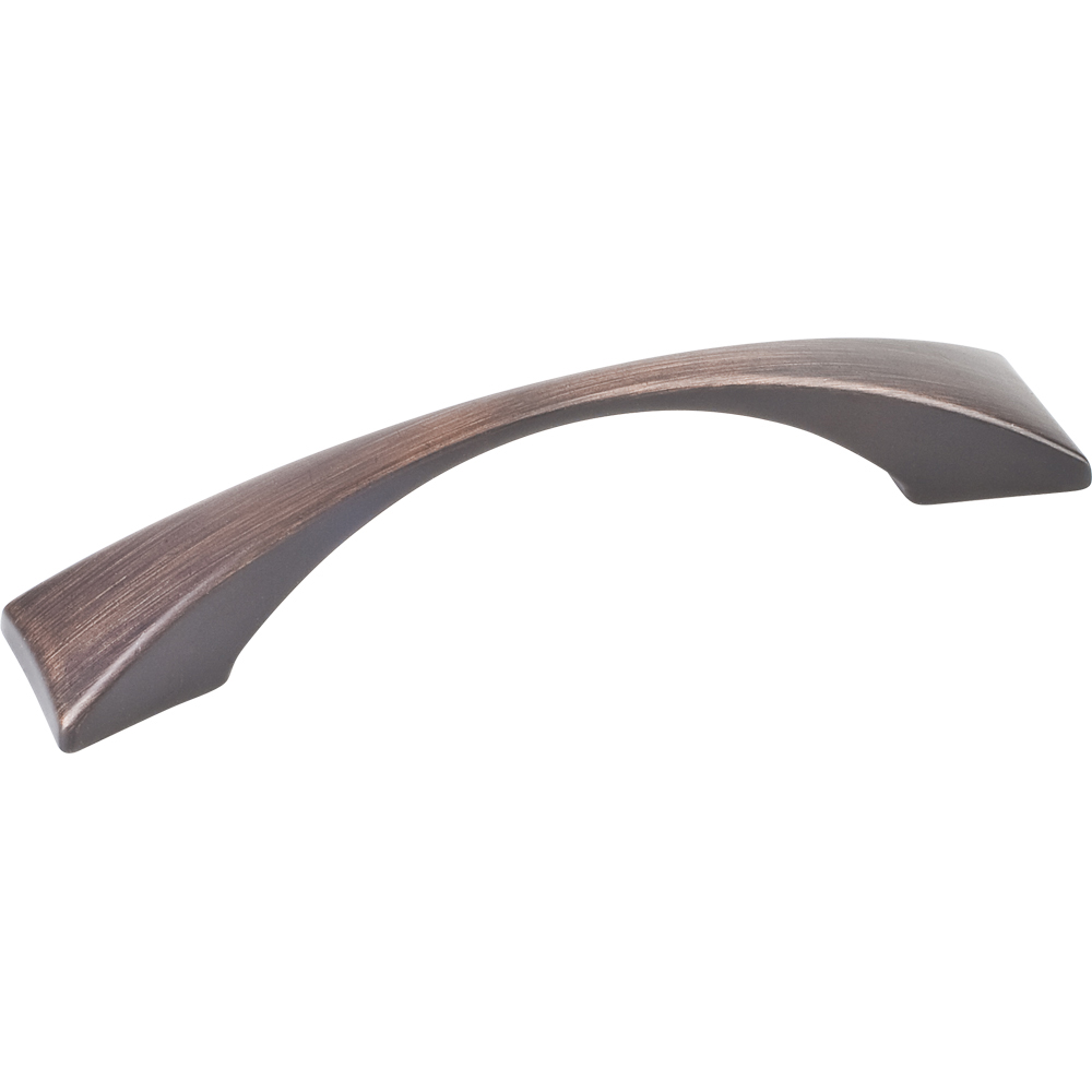 product: Hardware Resources Glendale Pull, 96 mm C/C, Brushed Oil Rubbed Bronze shown
