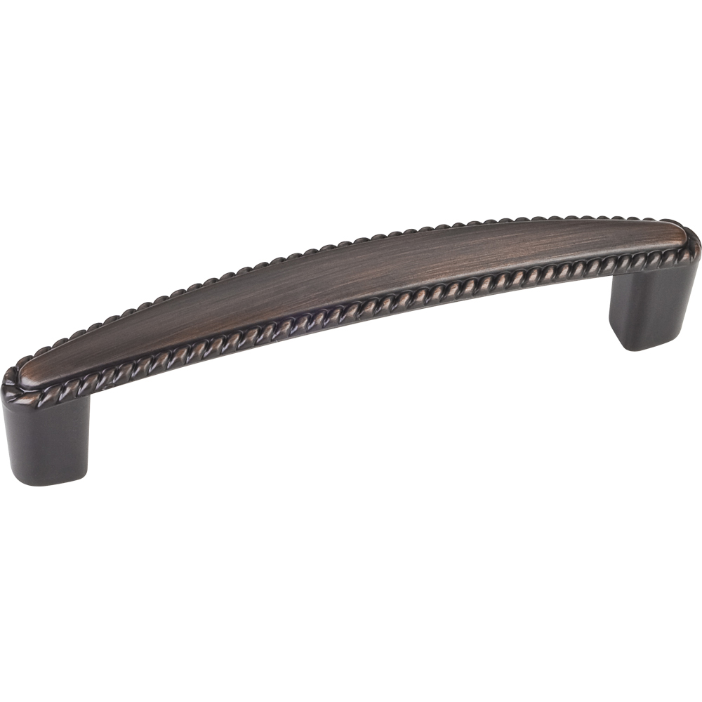 product: Hardware Resources Lindos Pull, 96 mm C/C, Brushed Oil Rubbed Bronze shown