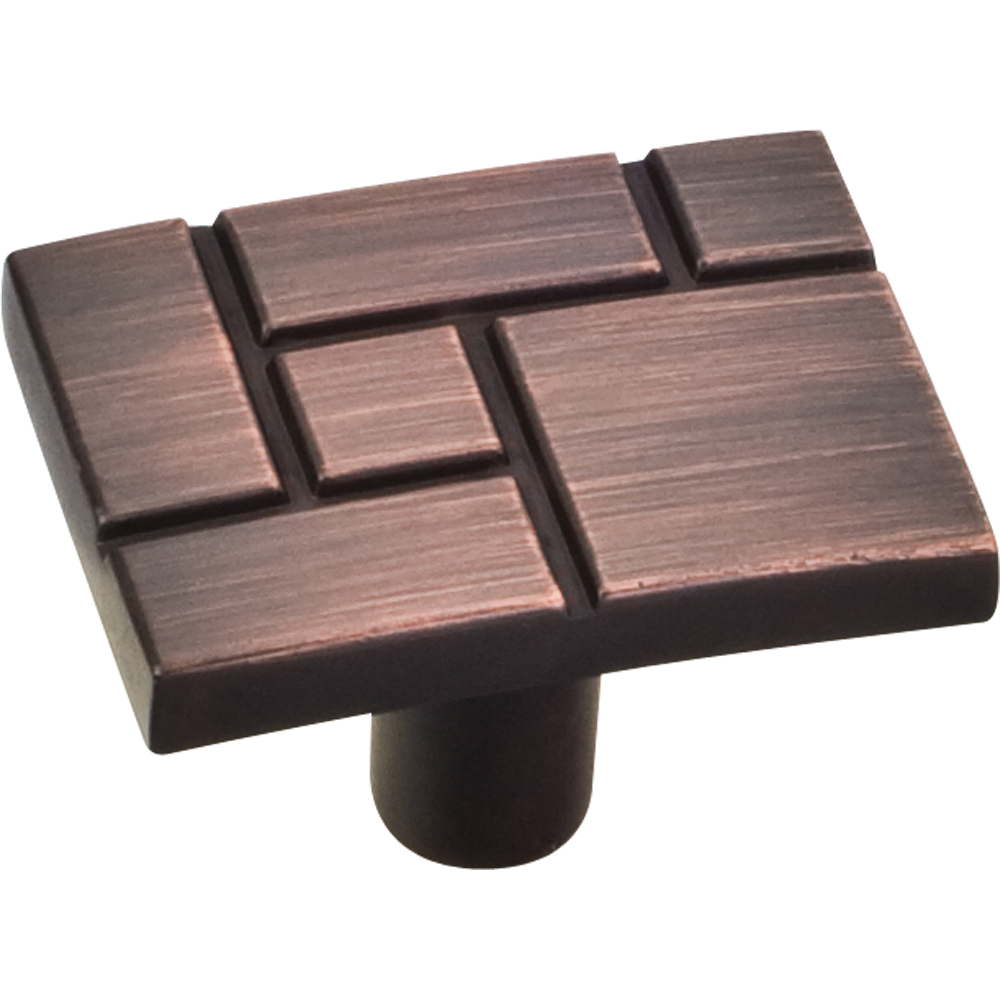 Breighton Knob, 1-7/16" O.l., Brushed Oil Rubbed Bronze