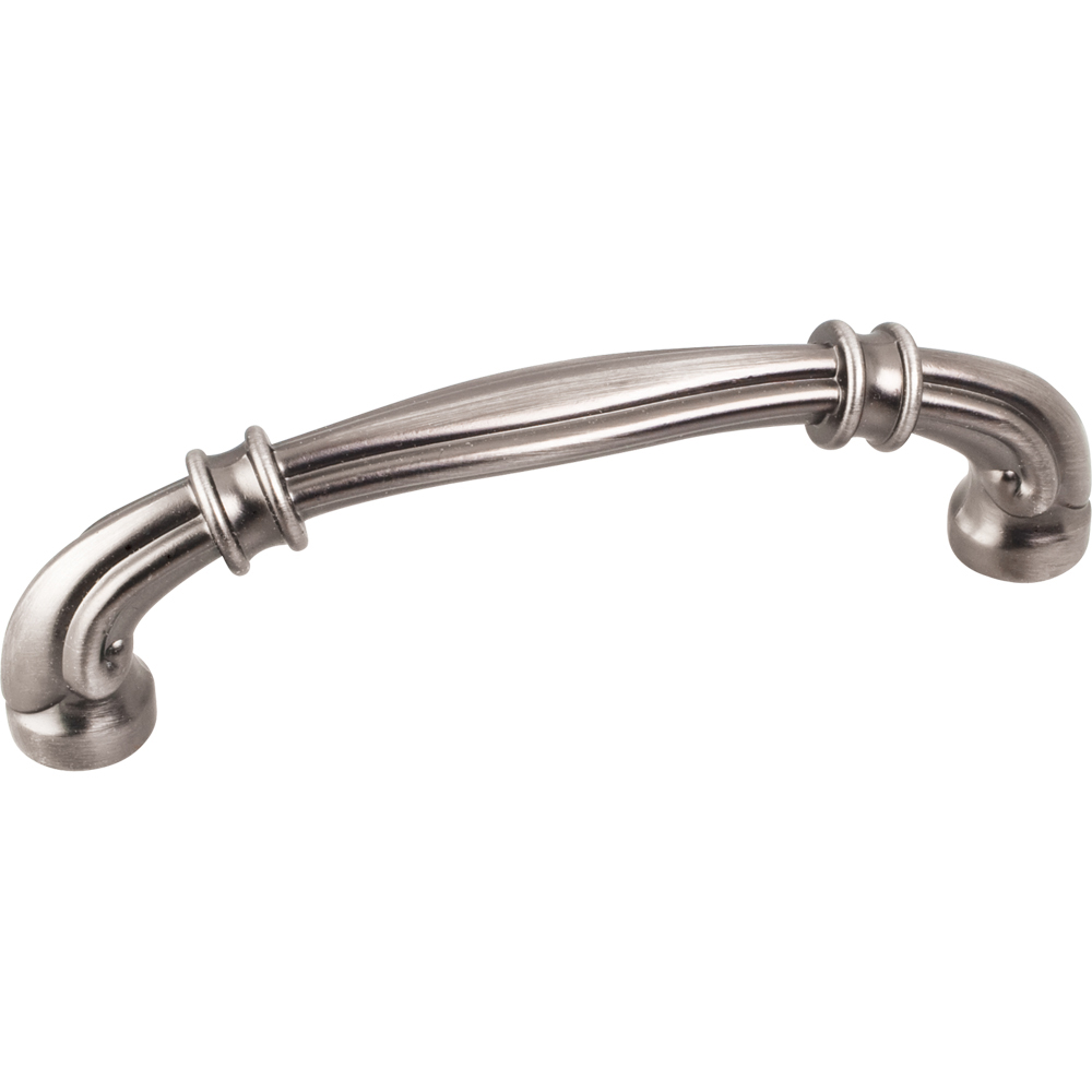 product: Hardware Resources Lafayette Pull, 96 mm C/C, Brushed Pewter shown