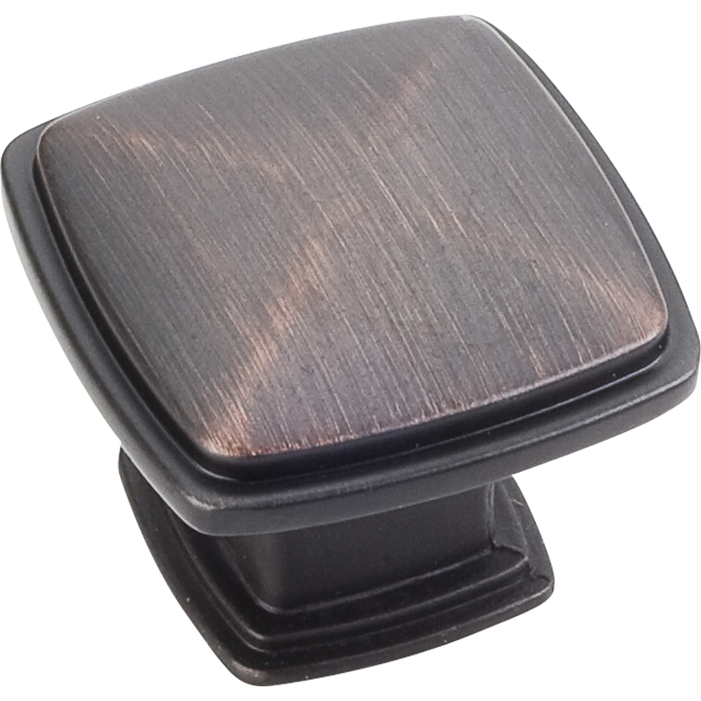 product: Hardware Resources Milan 1 Plain Square Knob, 1-3/16