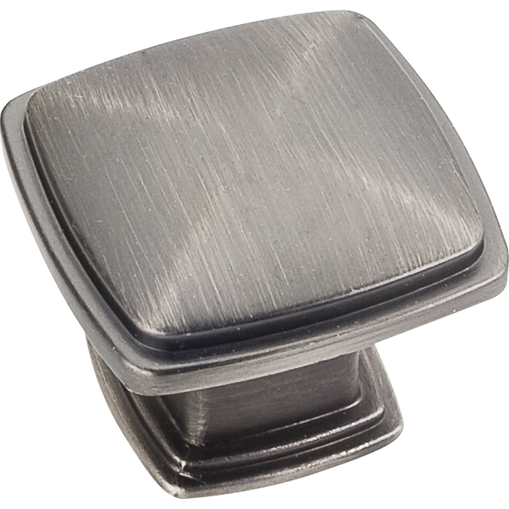 product: Hardware Resources Milan 1 Plain Square Knob, 1-3/16