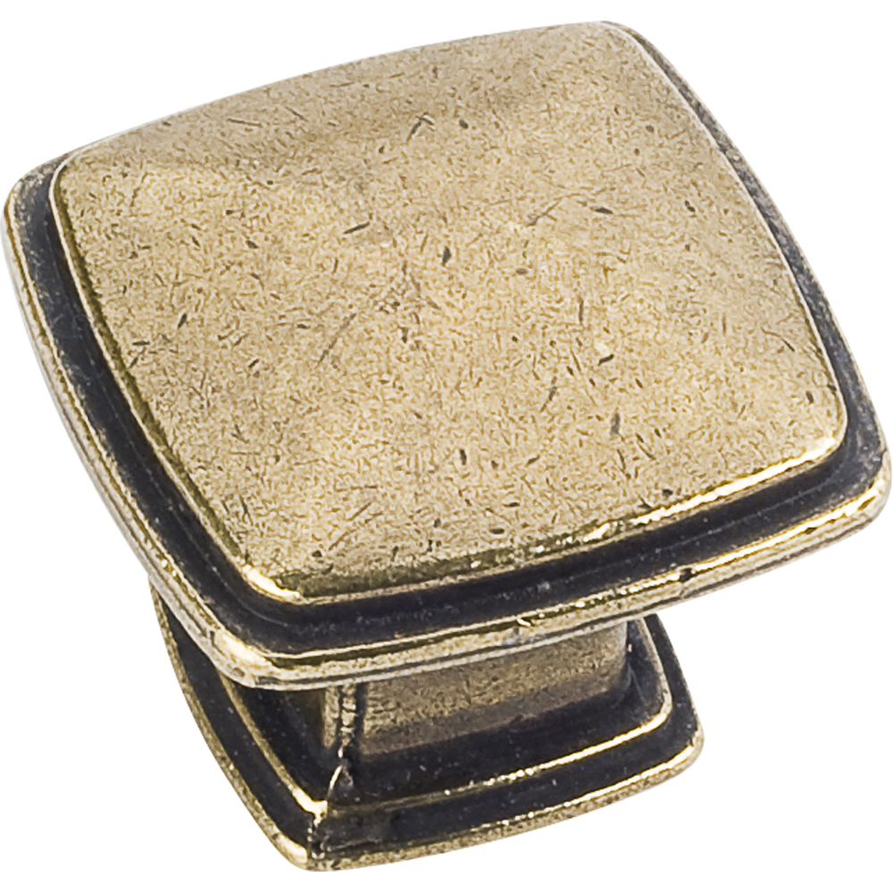 product: Hardware Resources Milan 1 Plain Square Knob, 1-3/16