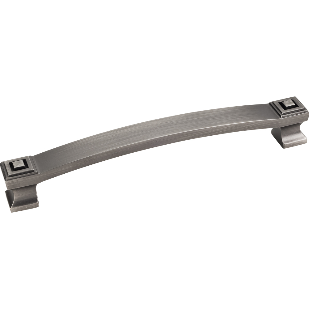product: Hardware Resources Delmar Pull, 160 mm C/C, Brushed Pewter shown