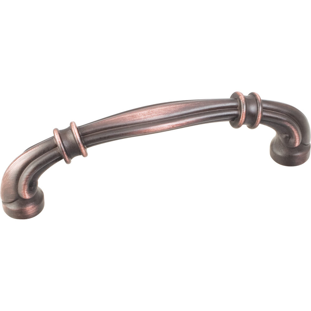 product: Hardware Resources Lafayette Pull, 96 mm C/C, Brushed Oil Rubbed Bronze shown