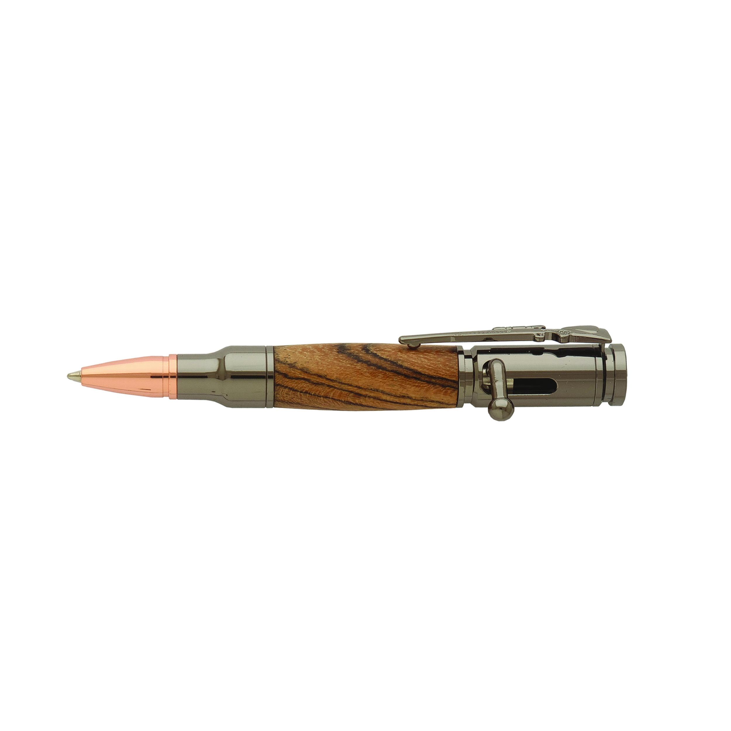 Mini Bolt Action 30 Caliber Gun Metal Pen Kit Pkcp8220