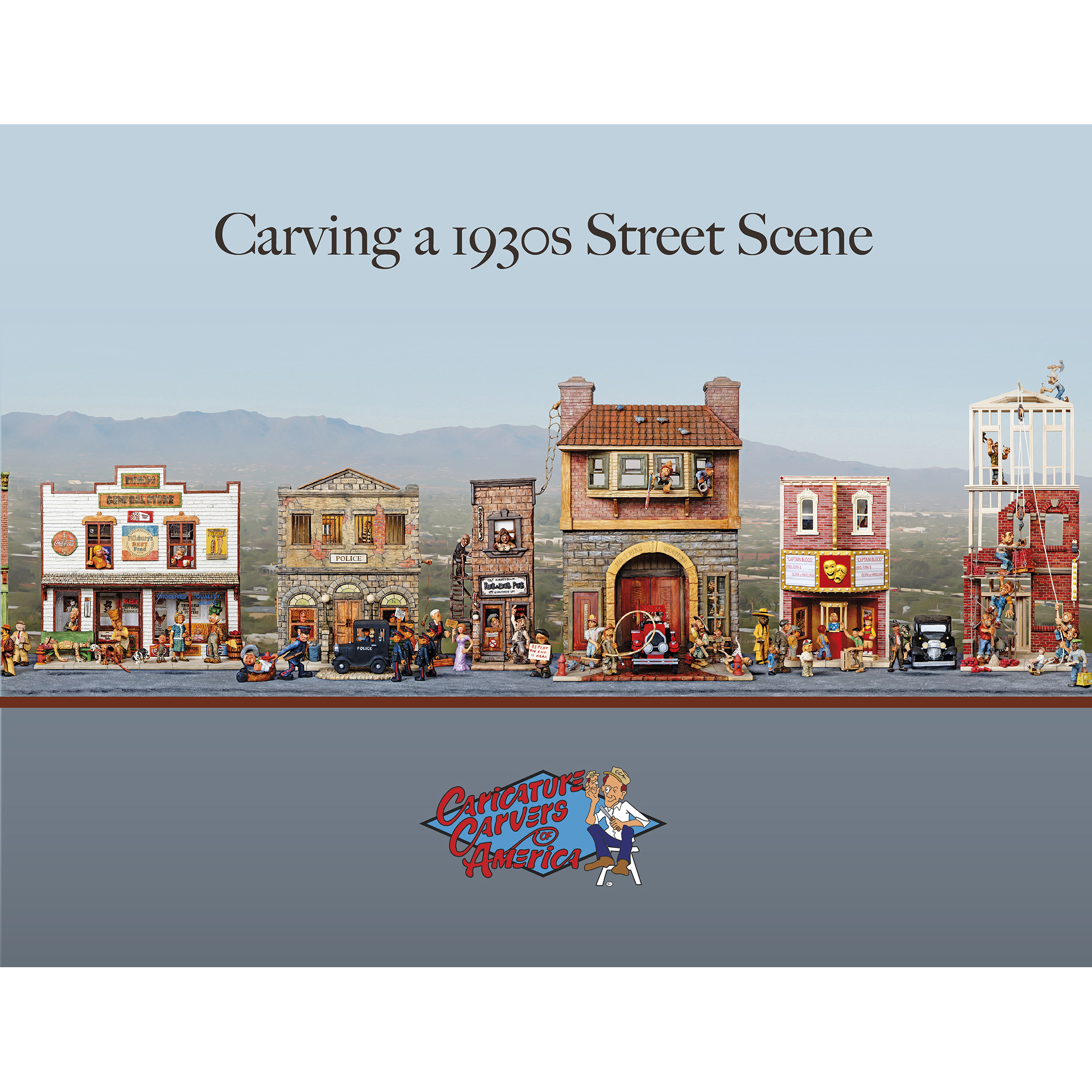 product: Schiffer Publishing Ltd Carving a 1930s Street Scene shown