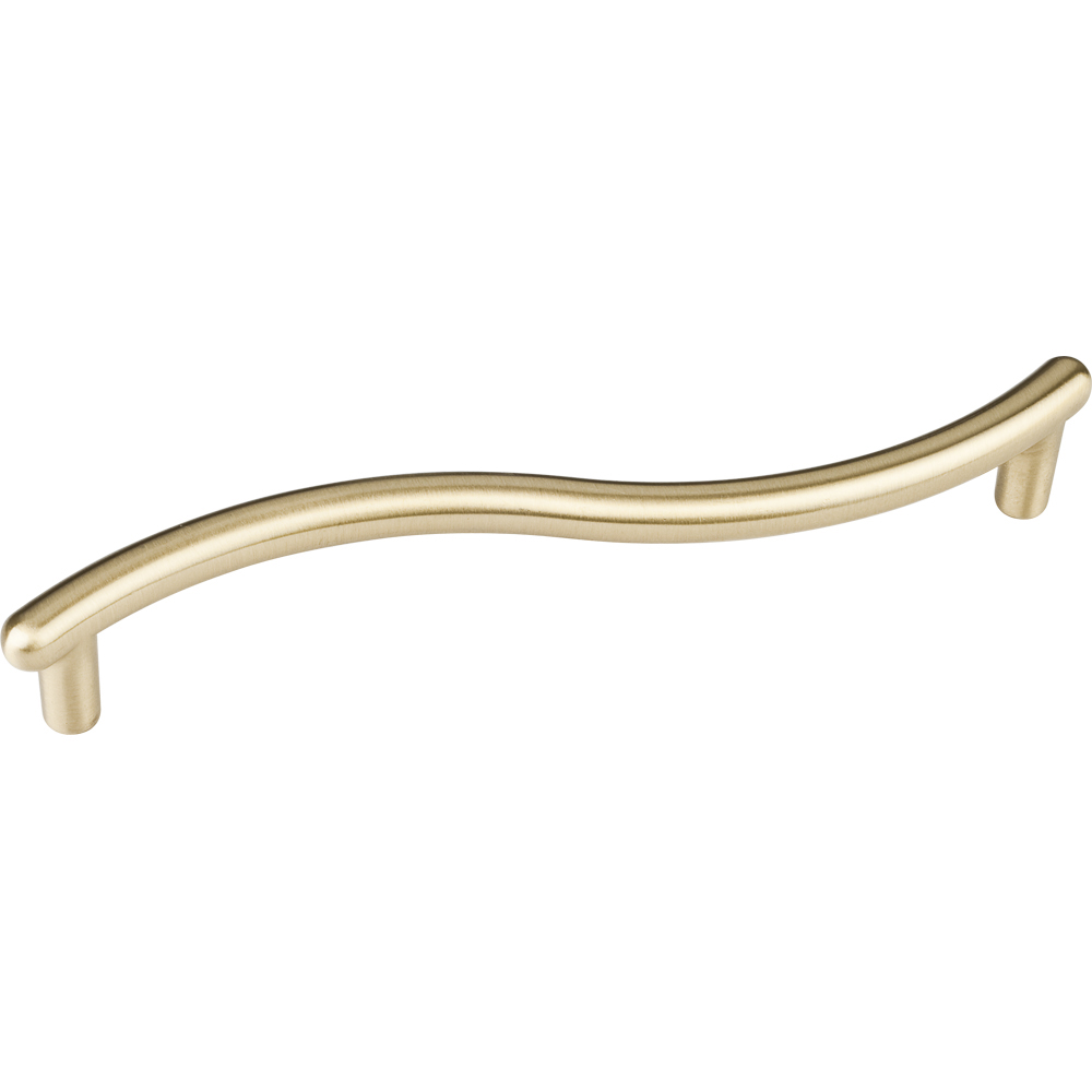 product: Hardware Resources Capri Pull, 128 mm C/C, Brushed Brass shown