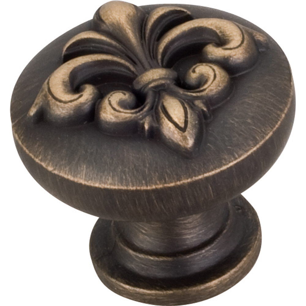 product: Hardware Resources Lafayette Fleur-de-lis Knob, 1-3/8