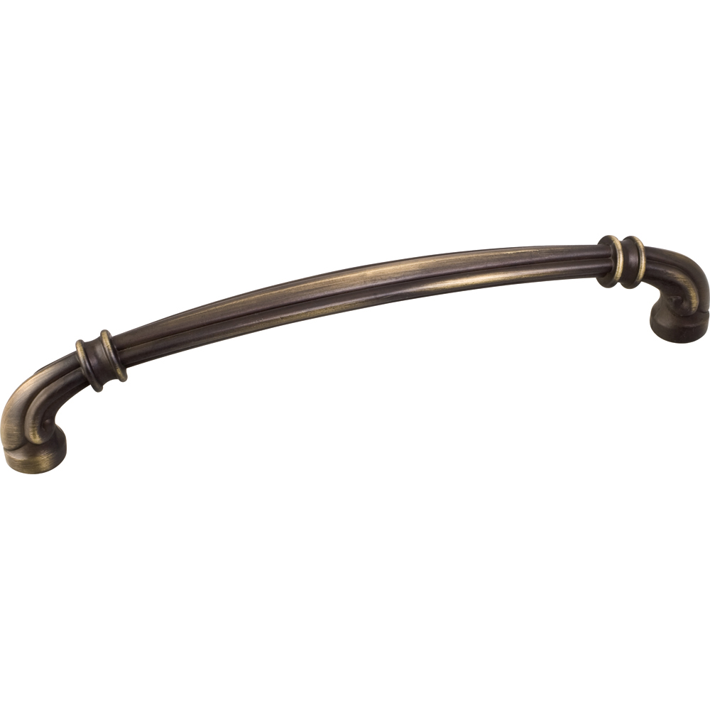 product: Hardware Resources Lafayette Pull, 160 mm C/C, Antique Brushed Satin Brass shown