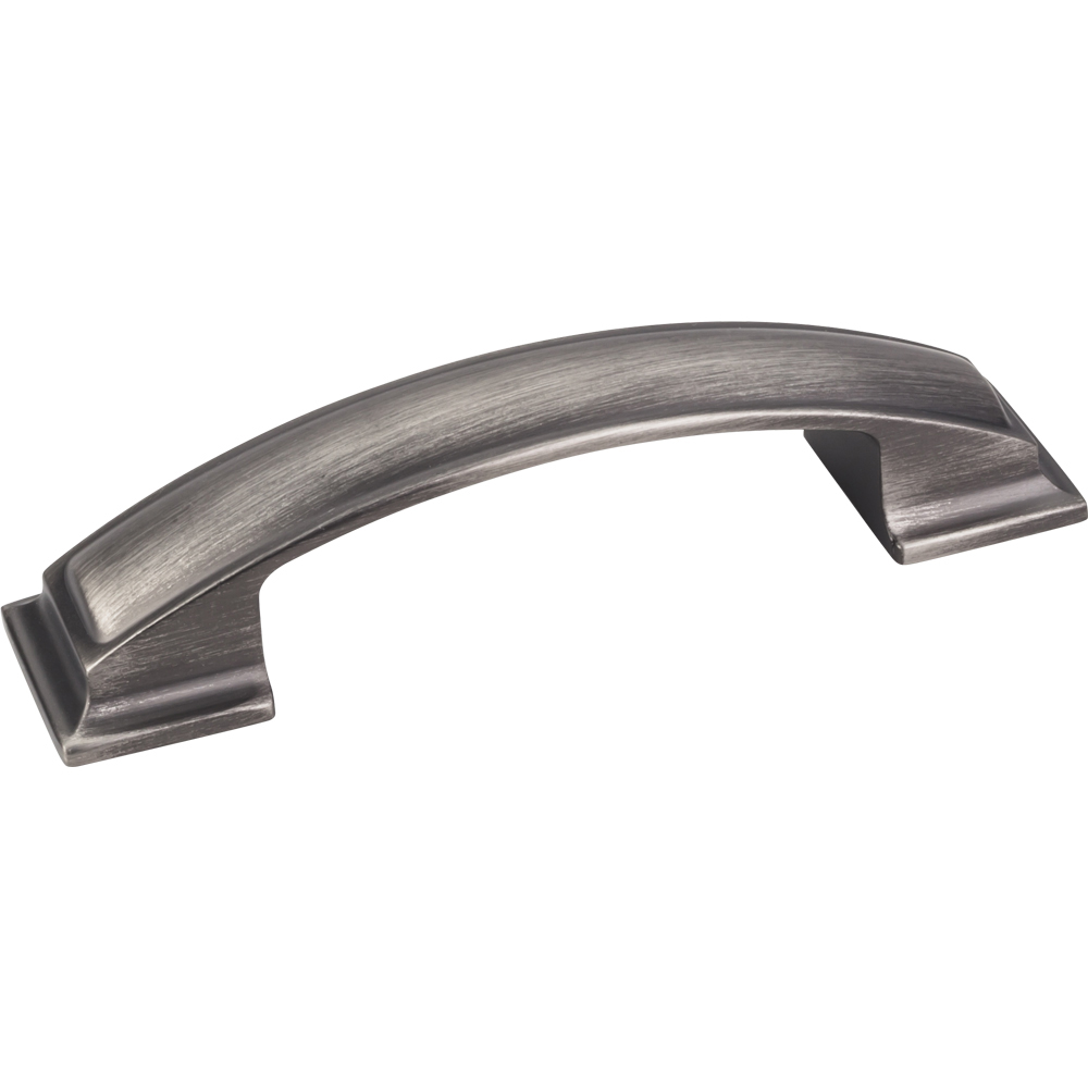 Annadale Pillow Top Pull, 96 Mm C/c, Brushed Pewter