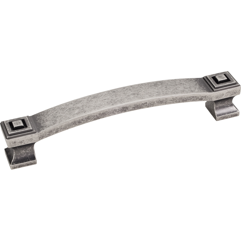 product: Hardware Resources Delmar Pull, 128 mm C/C, Distressed Pewter shown
