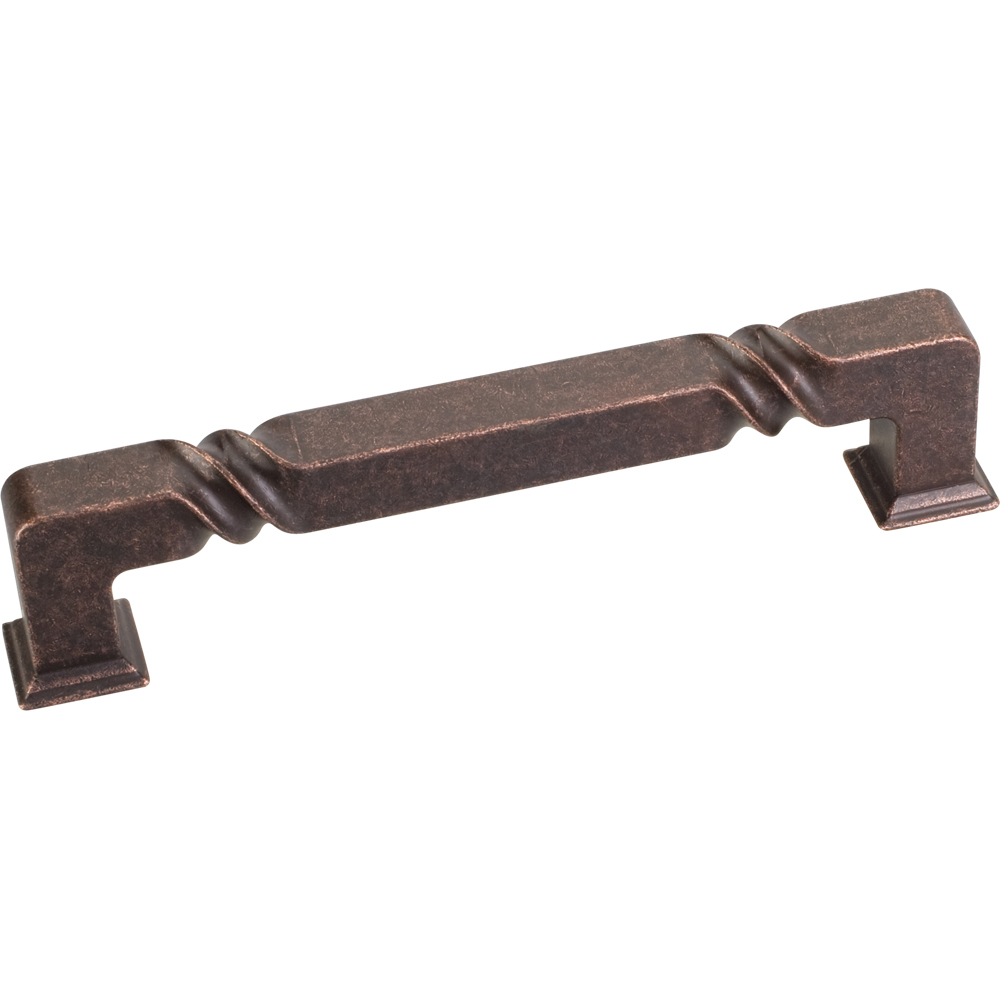 product: Hardware Resources Tahoe Pull, 128 mm C/C, Distressed Oil Rubbed Bronze shown