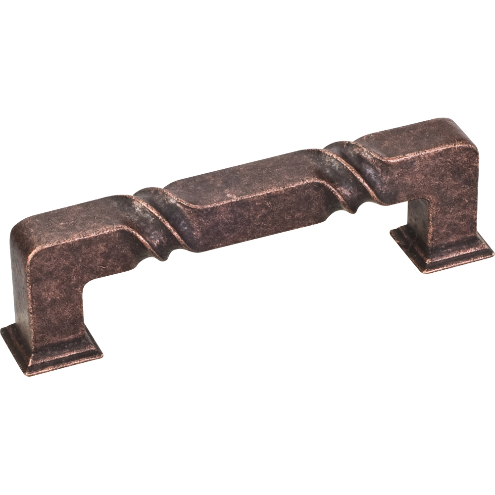 product: Hardware Resources Tahoe Pull, 96 mm C/C, Distressed Oil Rubbed Bronze shown