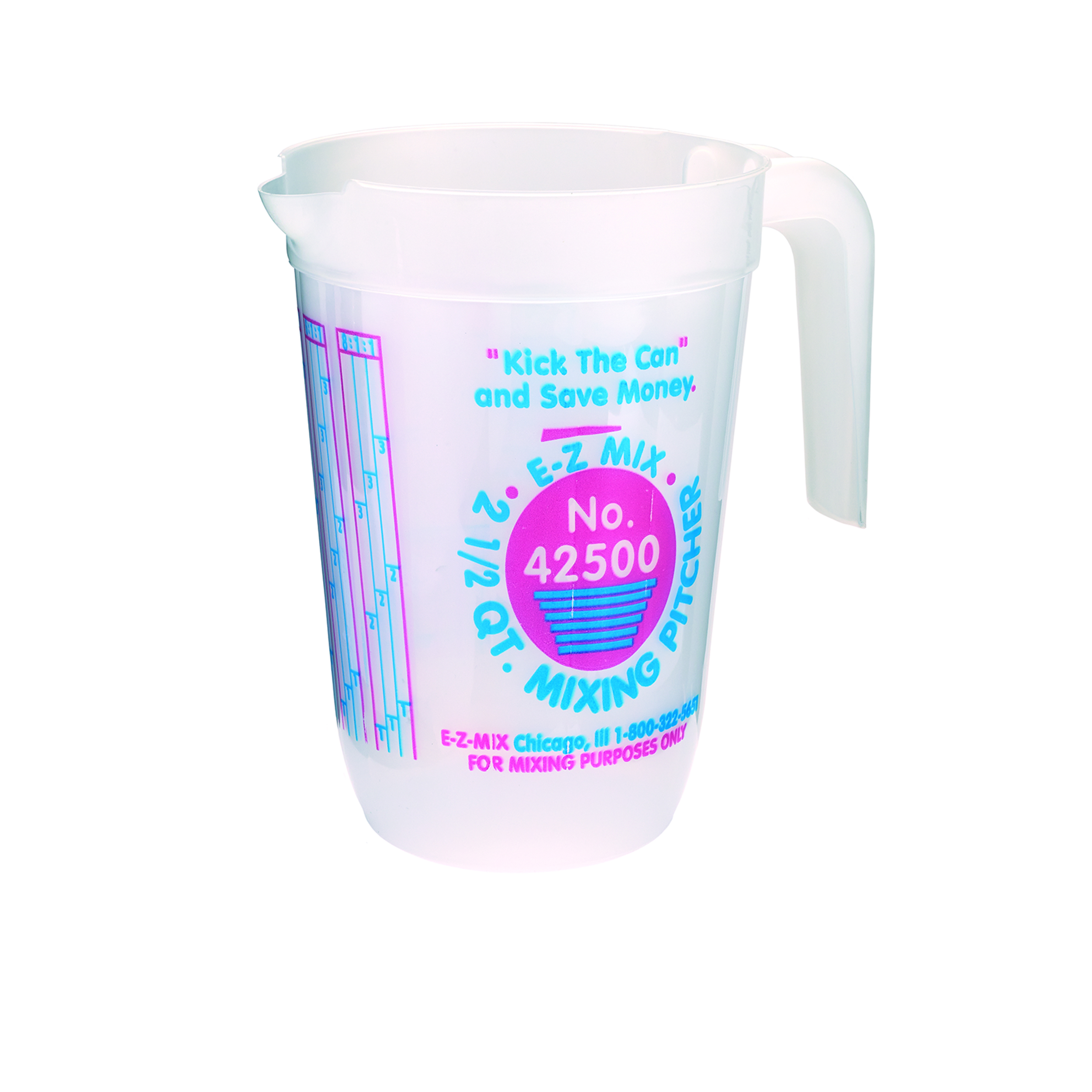 product: E Z Mix Mixing Pitcher Graduated 2-1/2 Quart shown