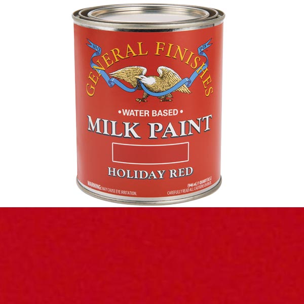 Holiday Red Milk Paint Quart