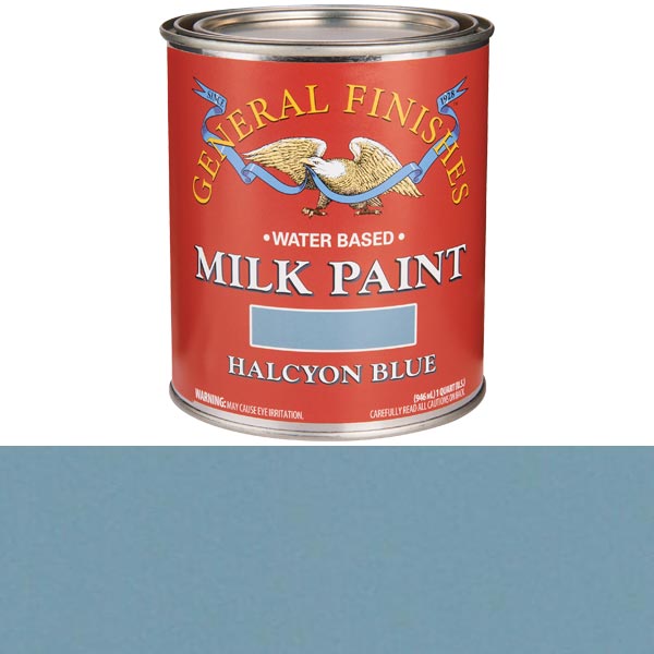 Halcyon Blue Milk Paint Quart