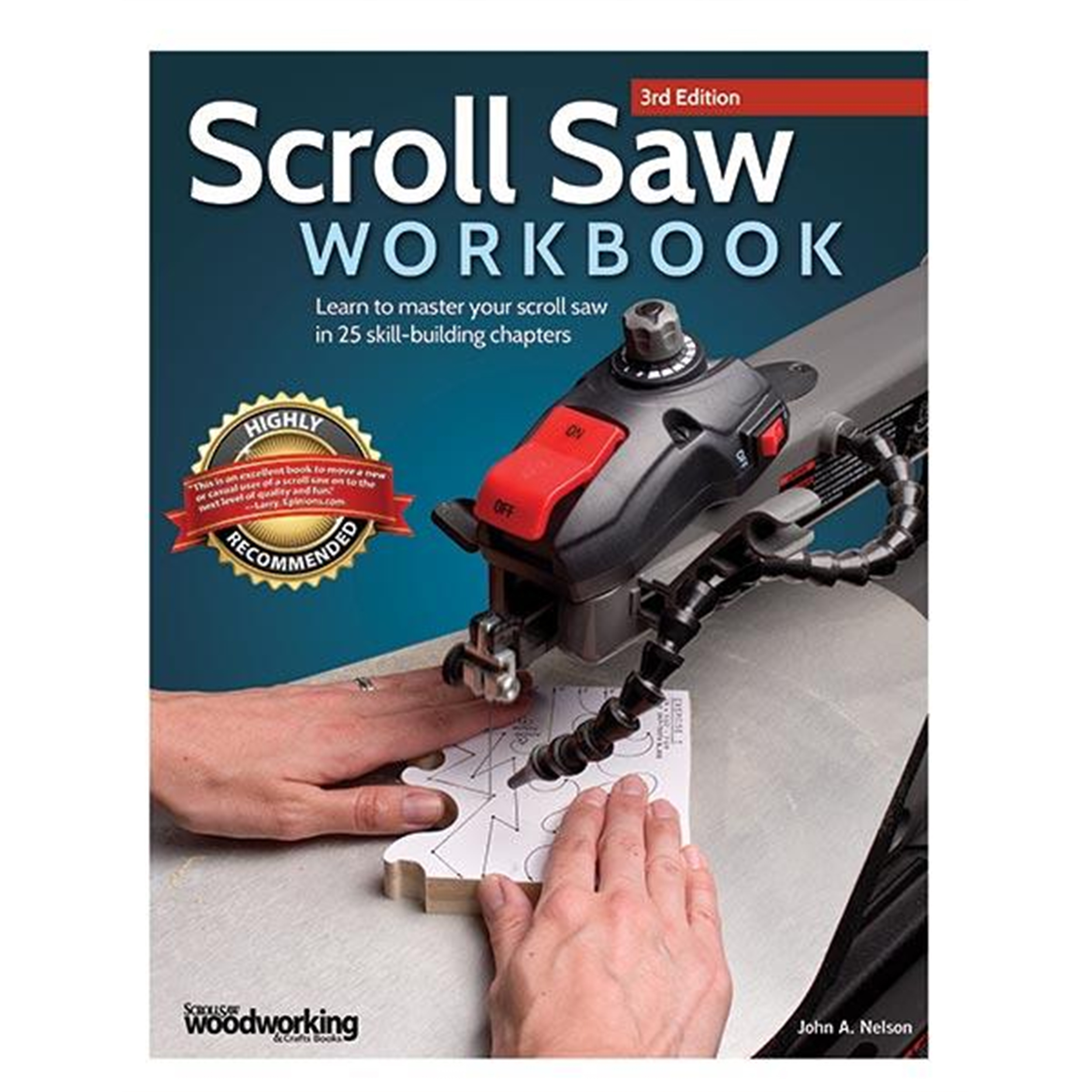 product: Woodcraft Scroll Saw Workbook,  3rd Edition shown